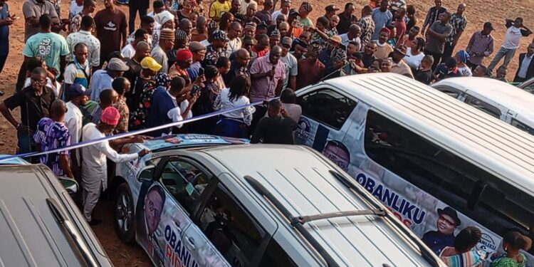 “Your first 100 days in office are very Remarkable” – Governor Otu Commends Hon Ayang as He Commissions Projects and Obanliku Riders to enhance inter-local government transportation.