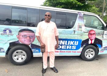 Hon. Sunny Ayang Fulfills Promise – Acquires Another New 18-Seater Bus for Obanliku Rider