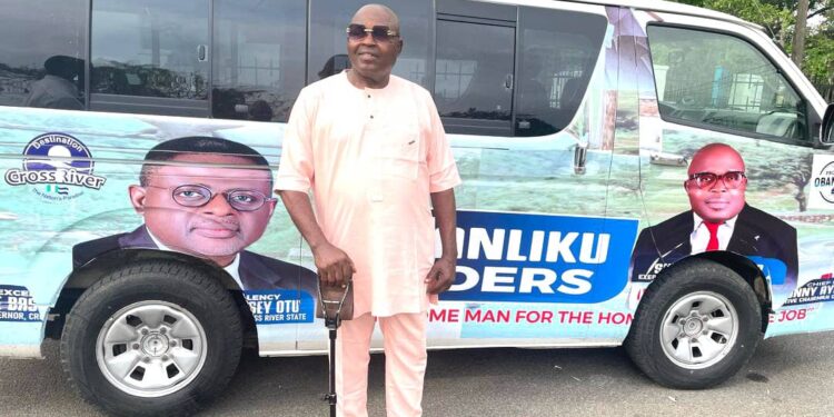 Hon. Sunny Ayang Fulfills Promise – Acquires Another New 18-Seater Bus for Obanliku Rider