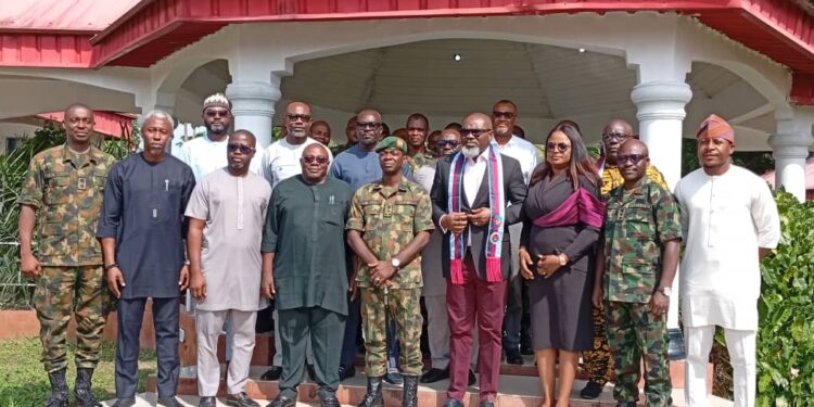 Hon. Emmanuel Ironbar Honored by 13 Brigade/ATS
