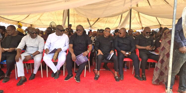 Gov Otu’s Chief of Staff Ironbar, Deputy Speaker Agabi, Other Leaders Honour attend Hon. Abubakar Ewa’s Funeral