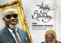 C’River Assembly Speaker, Rt. Hon. Elvert Ayambem, Sends Heartfelt Birthday Wishes to Hon. Emmanuel Ironbar
