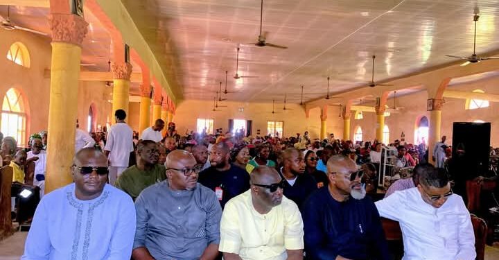 Governor Otu’s Chief of Staff, Deputy Speaker Agabi, Barr Akiba, Other Political Heavyweights Storm Ogoja for Chairman Agbeh’s Thanksgiving