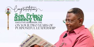 Deputy Speaker Agabi Commends Governor Otu, Deputy Governor Odey on Two Years of “Purposeful Leadership”