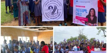 C’River Speaker’s Wife, Mrs. Nelly Ayambem, Distributes Over 2,000 Sanitary Pads in Landmark Outreach, More Schools to Benefit.