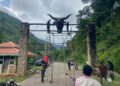 Iconic Bull Head Reinstalled at Obudu Cattle Ranch Hill After Two-Year Absence