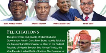 Democracy Day: Hon. Chief (Dr.) Sunny Ayang, JP, Felicitates with People of Obanliku, Cross River, and All Nigerians