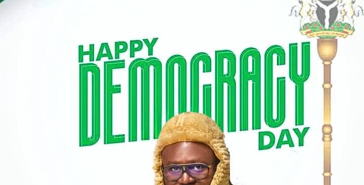 Speaker Ayambem Reaffirms Commitment to Good Governance on Democracy Day