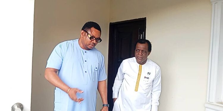 Chief Martin Orim Visits Police Community Relations Committee Zonal Chairman, Chief Spokesman Agogo in Calabar