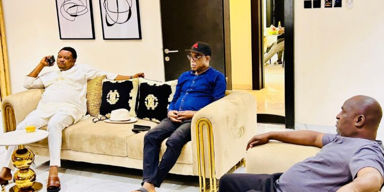 Chief Martin Orim Pays Courtesy Visit to Deputy Speaker Sylvester Agabi in Calabar