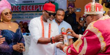 Otu Kinwang I: Deputy Speaker Agabi Congratulates Governor Otu’s Chief of Staff on Boki Chieftaincy Title