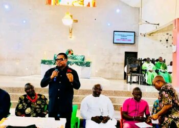 Hon. Martin Orim Graces St. Charles L’wanga Parish 2025 Harvest Thanksgiving in Calabar, Donates 500 Dollars