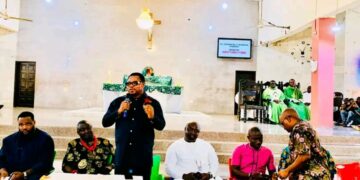 Hon. Martin Orim Graces St. Charles L’wanga Parish 2025 Harvest Thanksgiving in Calabar, Donates 500 Dollars