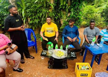 HON. MARTIN ORIM PAYS CONDOLENCE VISIT TO MR. CLETUS ALABE OVER FATHER’S DEMISE IN OBANLIKU