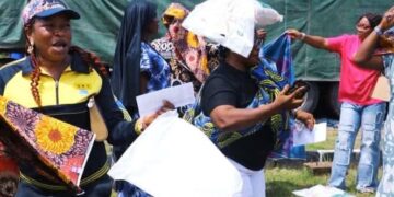 Gov. Otu’s Birthday Hits Different as Teachers Receive Food, Cash, and Wrappers from First Lady