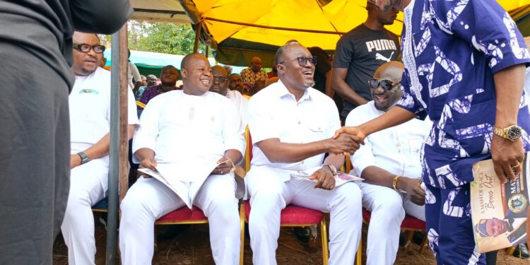 Speaker Ayambem, Deputy Speaker Agabi, Northern Lawmakers Bid Farewell to Late Elder Mathias Odama in Bekwarra