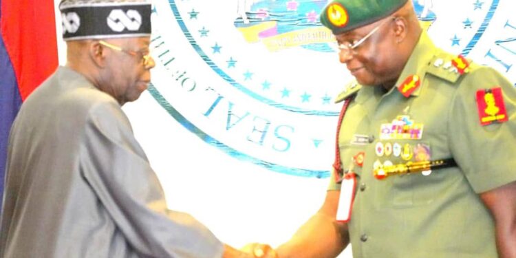 Deputy Speaker Agabi Congratulates Chief of Defence Intelligence on Elevation, Describes Undiandeye’s Promotion as Reward for Excellence