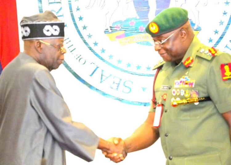 Deputy Speaker Agabi Congratulates Chief of Defence Intelligence on Elevation, Describes Undiandeye’s Promotion as Reward for Excellence