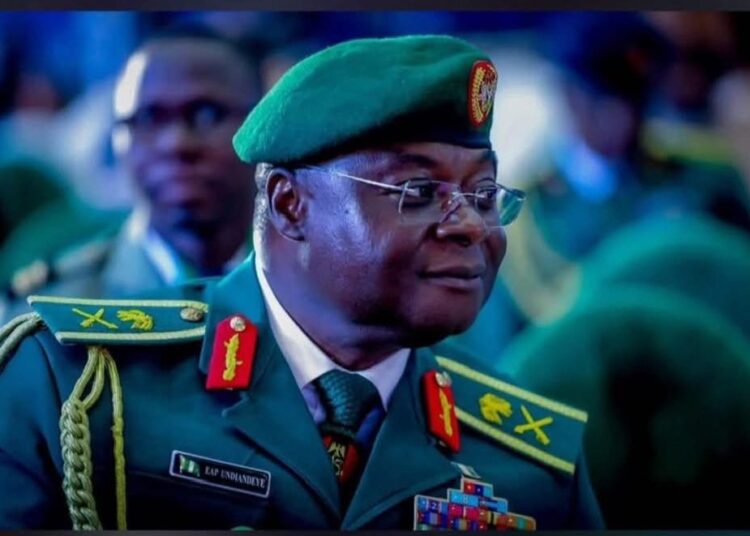 Deputy Speaker, Rt. Hon. Sylvester Agabi Jr., Congratulates Major General E.A.P. Undiandeye on Retention as Chief of Defence Intelligence