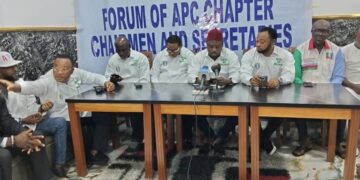 Breaking: 18 APC Chairmen, 17 Secretaries Move Against State Chairman Alphonsus Eba