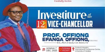 UNICAL Prepares for New Era, Sets December 1 for Investiture of 12th Vice Chancellor Prof Offiong