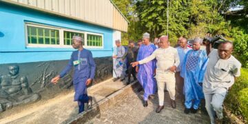 Photos: Cross River Speaker Ayambem Leads Gombe Lawmakers on Tour of Marina Resort Slave Trade Museum