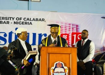 UNICAL Investiture: Vice Chancellor Prof Offiong Commits to Crackdown on Indiscipline, Reopen Access Roads as He Sets 12 Point Vision for the Institution