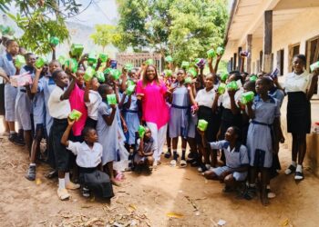 Obanliku Pupils Rejoice as Dr. Christy Ushie Distributes Uniforms, Sandals, and Sanitary Pads in Line With People’s First and Renewed Hope Agenda