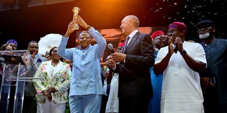 SPEAKER AYAMBEM LAUDS GOVERNOR OTU ON SILVERBIRD MAN OF THE YEAR HONOUR