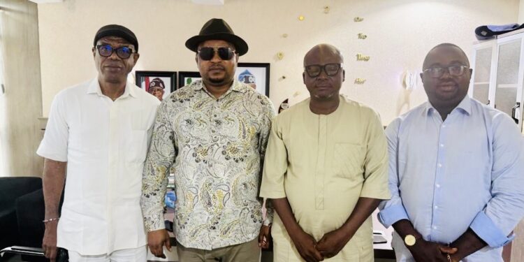 2027: Hon. Chief Martin Orim Consults APC National Welfare Director in Abuja Over Reps Ambition