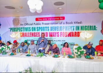 Sen Owan-Enoh Highlights Sports Reforms at Launch of Ikpeme’s Book on Nigerian Sports Development