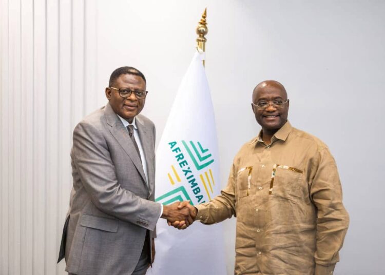 Governor Otu Meets Afreximbank President, Seeks Strategic Partnership for Cross River Development