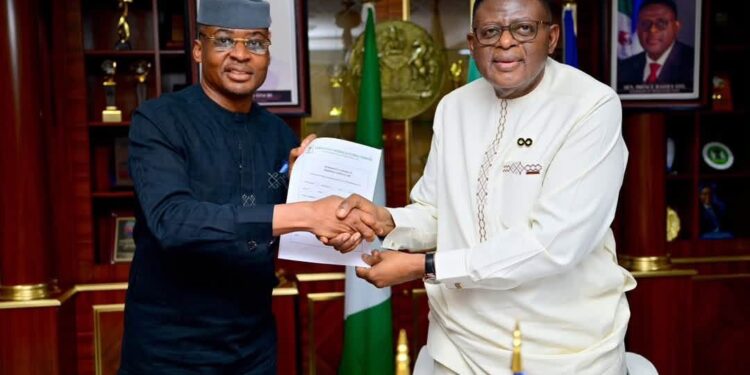 Hon. Chief Martin Orim Congratulates Rt. Hon. Peter Odey on Nomination as APC Deputy Governorship Candidate