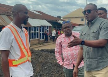 Speaker Ayambem Inspects Sweet Mother Street, Other Gov Otu’s Projects in Ikom