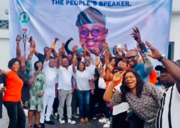 Speaker Ayambem Surprised with Birthday Celebration by Aides, Assembly Staff, Political Associates